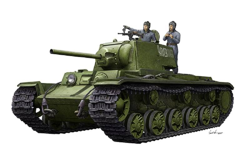 KV-1 1942 Simplified Turret Tank w/Tank Crew – Image 2