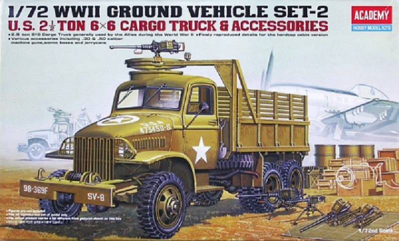 U.S. 2 1/2 Ton 6x6 Cargo Truck & Accessories