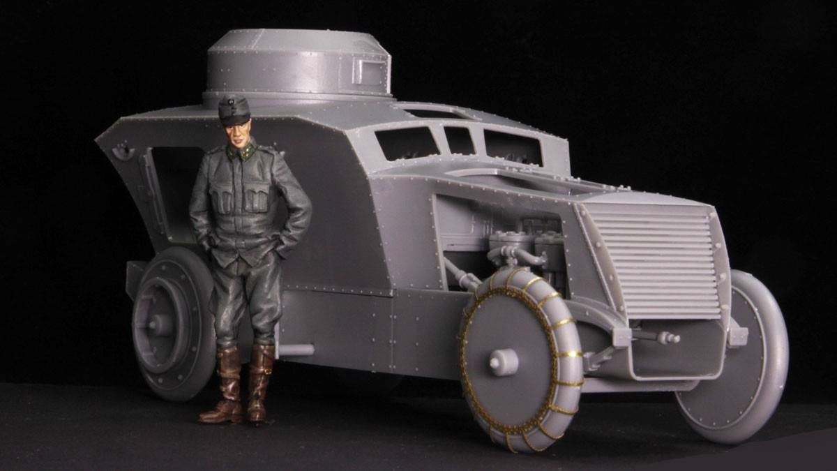 Austro-Hungarian Armoured Car Officer – Image 2