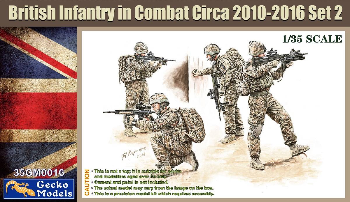 British Infantry in Combat Circa 2010-2016 Set 2