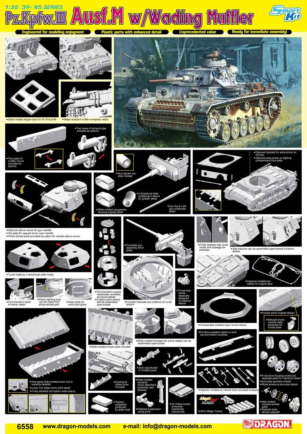 Pz.Kpfw.III Ausf.M w/Wading Muffler – Image 8