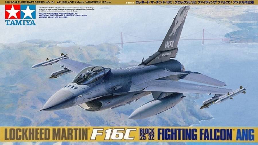 Lockheed Martin F-16C (Block 25/32) Fighting Falcon ANG