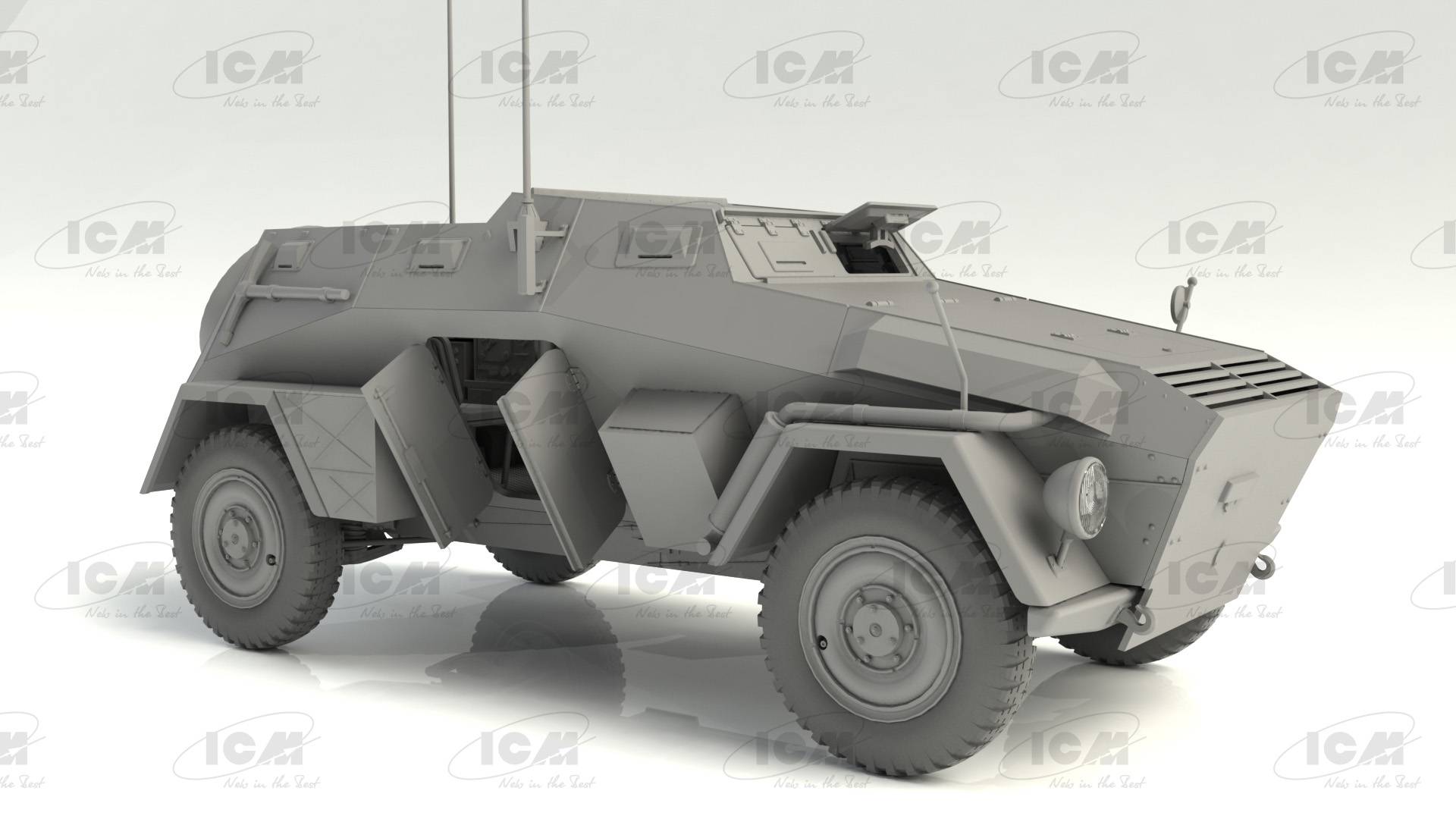Sd.Kfz. 247 Ausf.B, German Command Armoured Vehicle – Image 5
