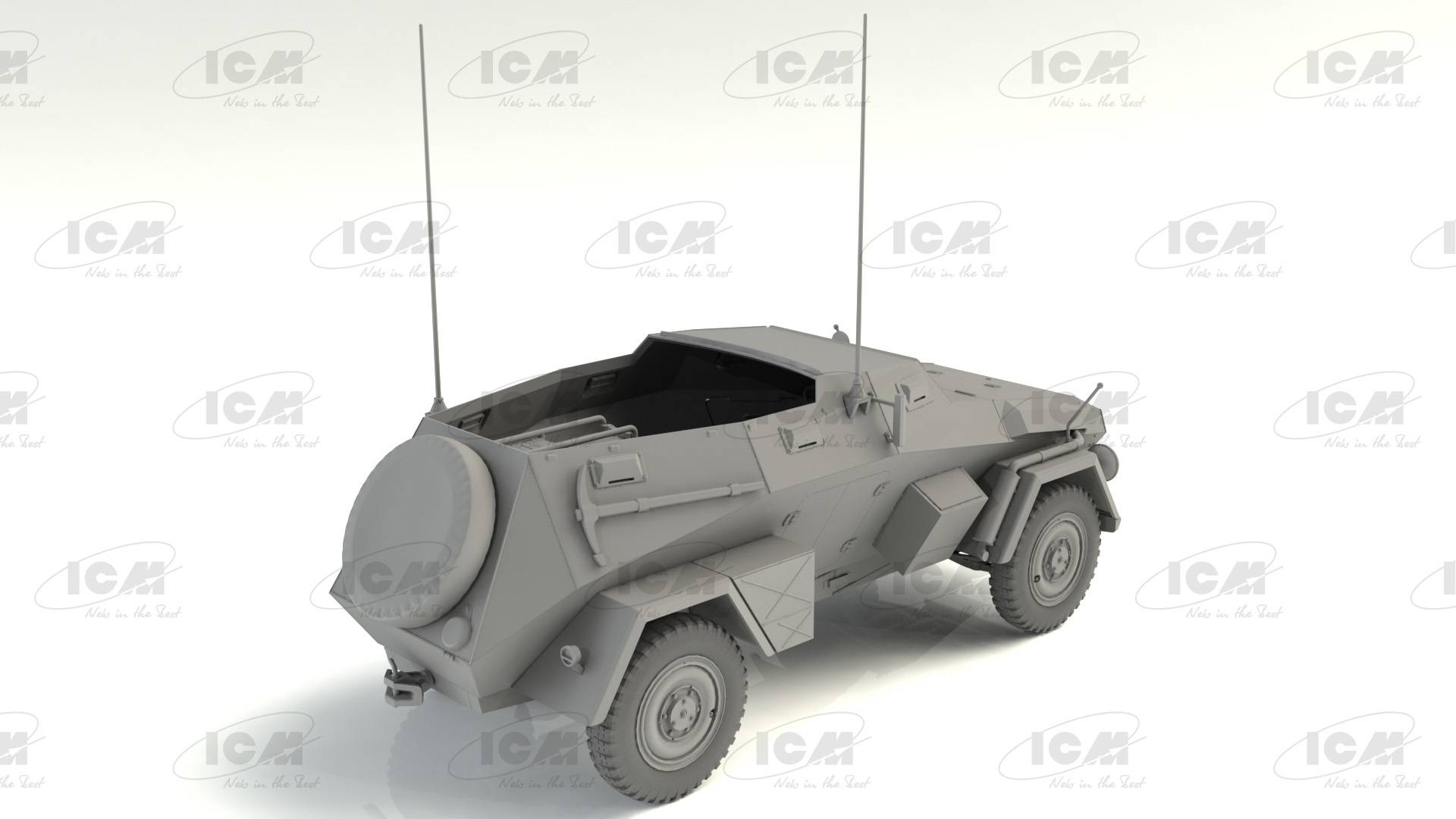 Sd.Kfz. 247 Ausf.B, German Command Armoured Vehicle – Image 6