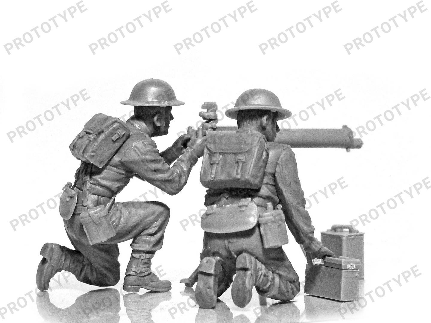 WWII British Vickers MG Crew – Image 6