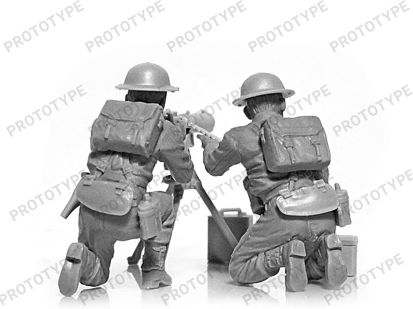 WWII British Vickers MG Crew – Image 7