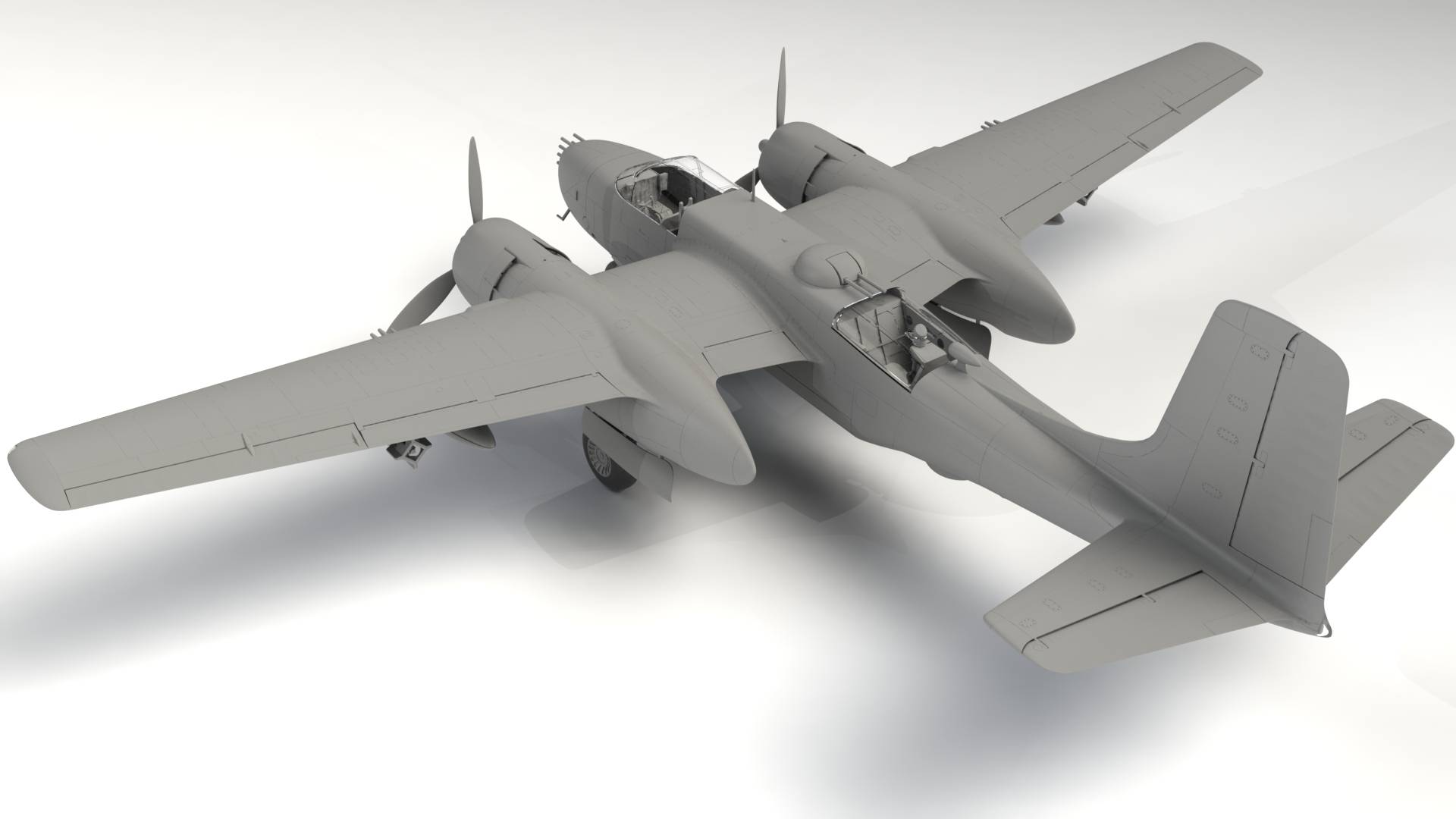 A-26В Invader Pacific War Theater WWII American Bomber – Image 3