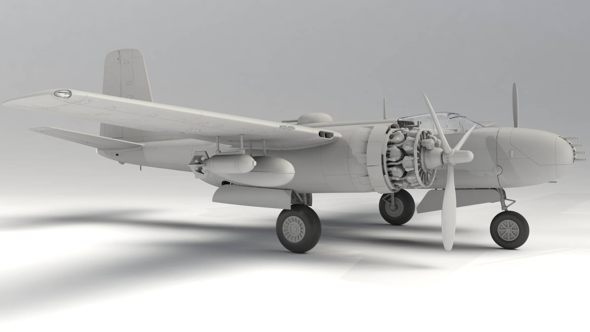 A-26В Invader Pacific War Theater WWII American Bomber – Image 4