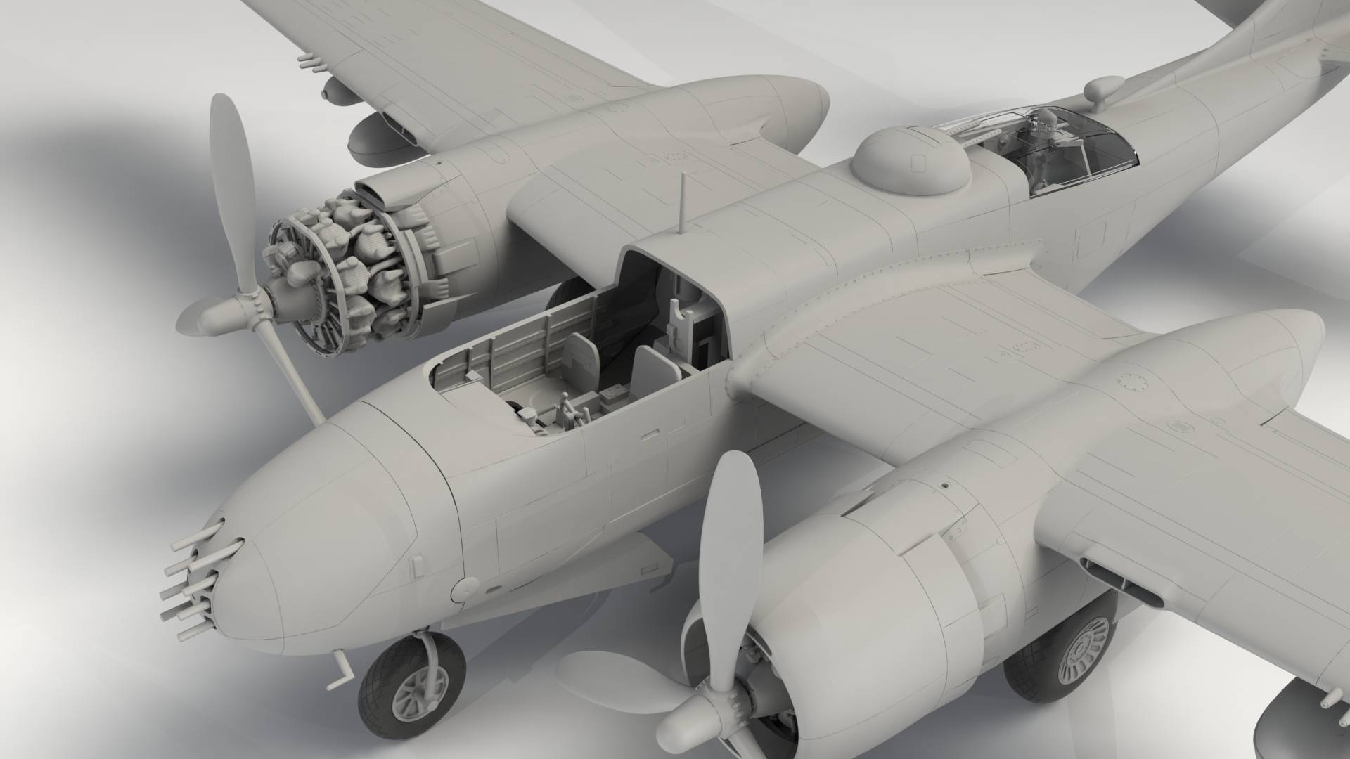 A-26В Invader Pacific War Theater WWII American Bomber – Image 6