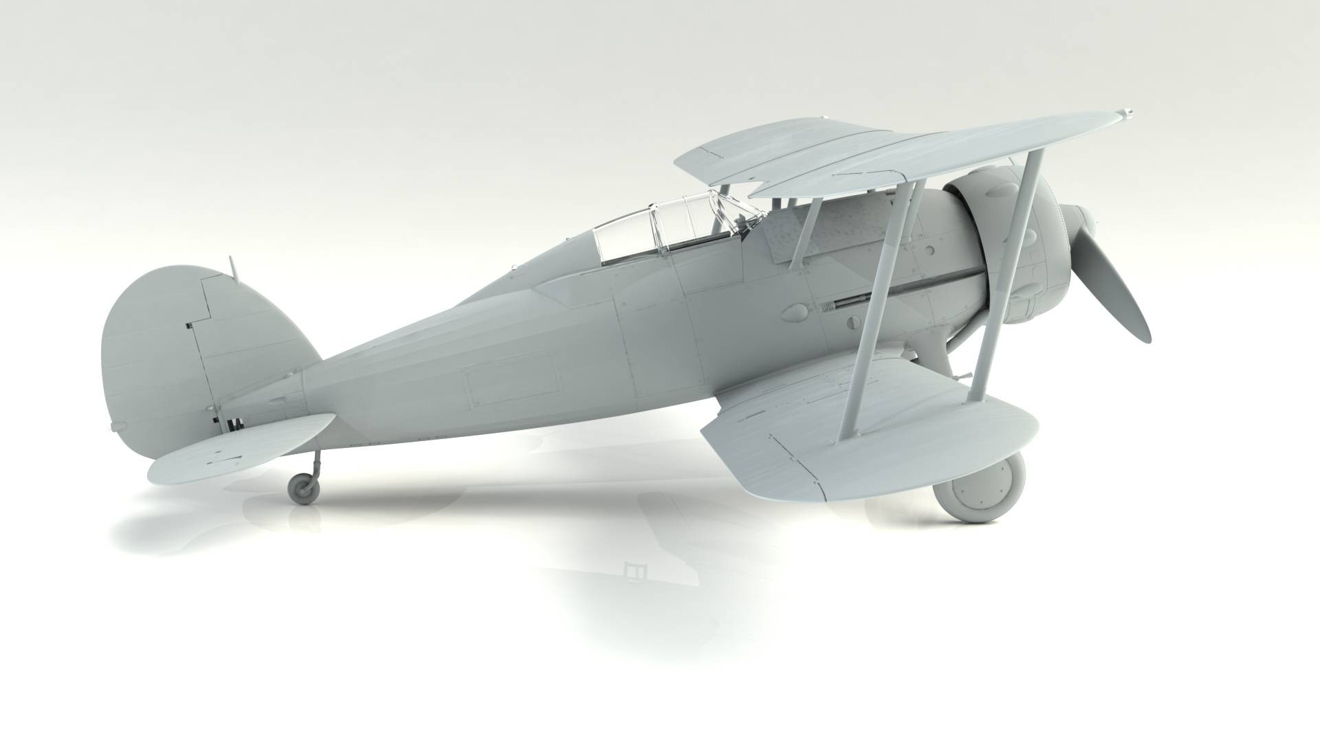 Gloster Gladiator Mk.I with British Pilots in Tropical Uniform – Image 4
