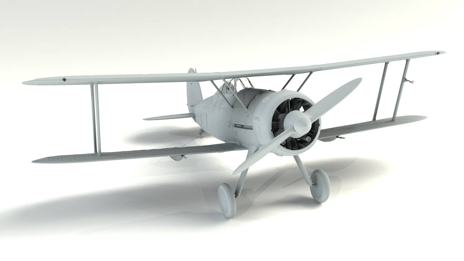 Gloster Gladiator Mk.I with British Pilots in Tropical Uniform – Image 5