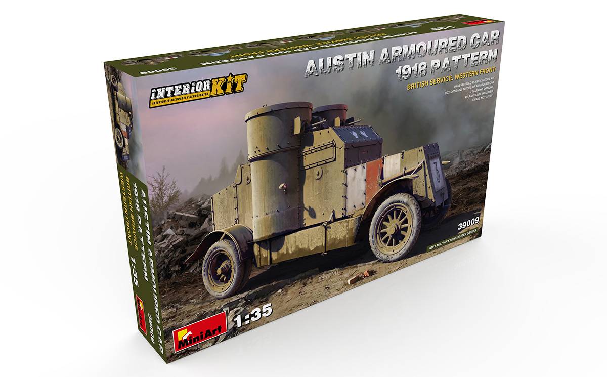 AUSTIN ARMOURED CAR 1918 PATTERN. BRITISH SERVICE. WESTERN FRONT. INTERIOR KIT – Image 2