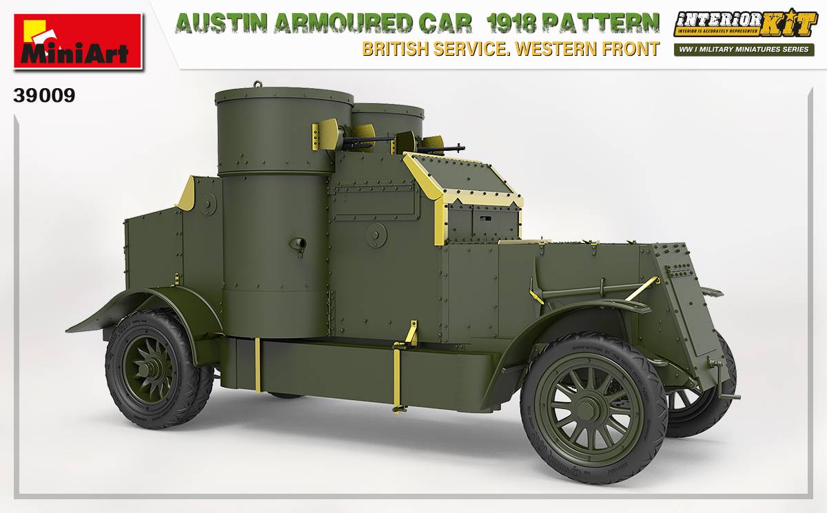 AUSTIN ARMOURED CAR 1918 PATTERN. BRITISH SERVICE. WESTERN FRONT. INTERIOR KIT – Image 3