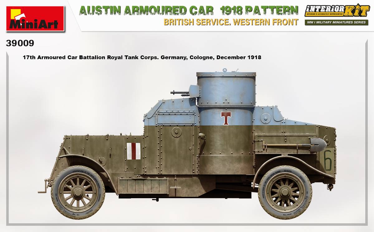 AUSTIN ARMOURED CAR 1918 PATTERN. BRITISH SERVICE. WESTERN FRONT. INTERIOR KIT – Image 23