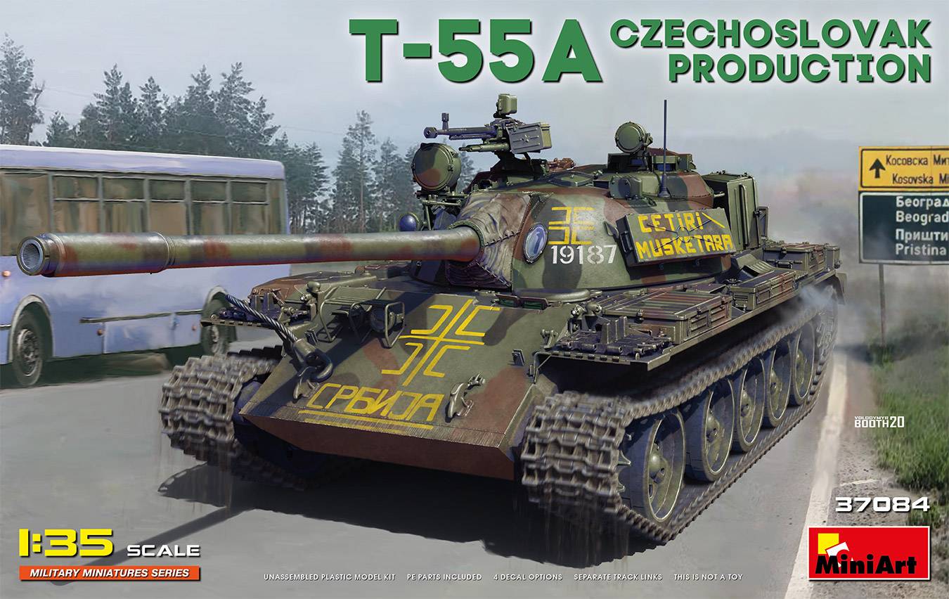 T-55A CZECHOSLOVAK PRODUCTION