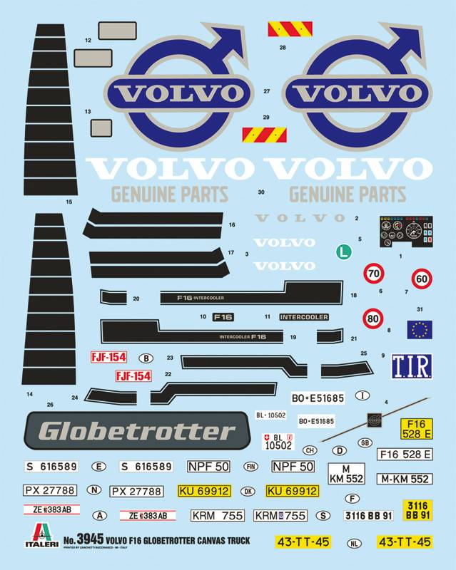 VOLVO F16 Globetrotter Canvas Truck with elevator – Image 3