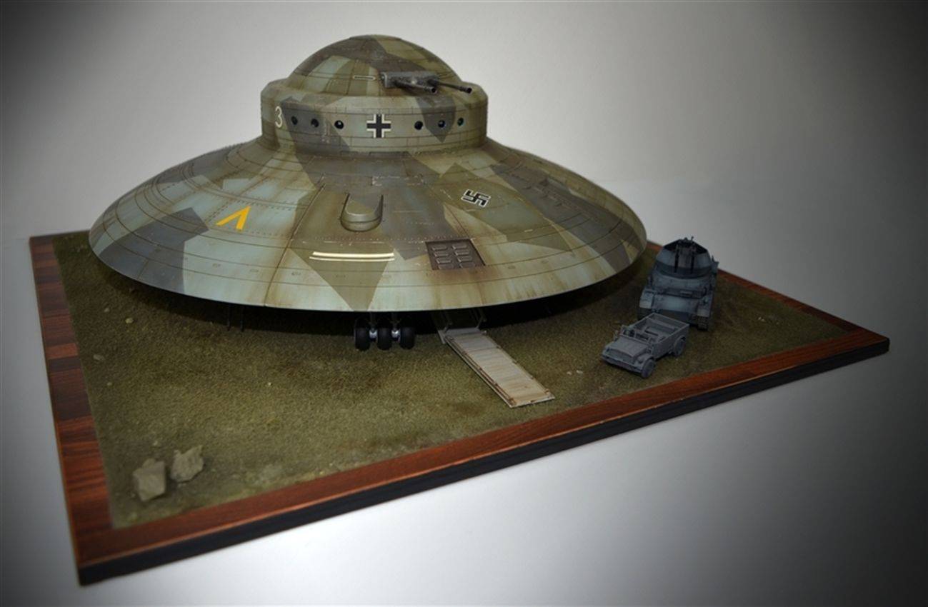 HAUNEBU II - GERMAN FLYING SAUCER CIVIL – Image 3