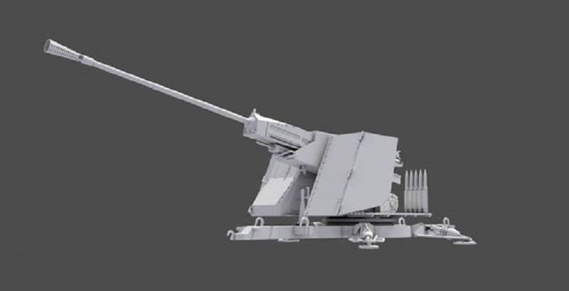 5,5cm Flak (VG2) Gerät 58 Automatische Flugabwehrkanone – Image 3