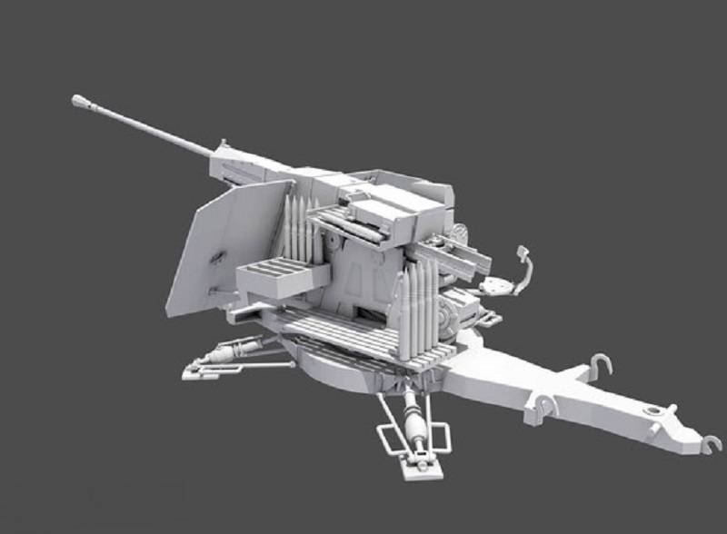 5,5cm Flak (VG2) Gerät 58 Automatische Flugabwehrkanone – Image 4