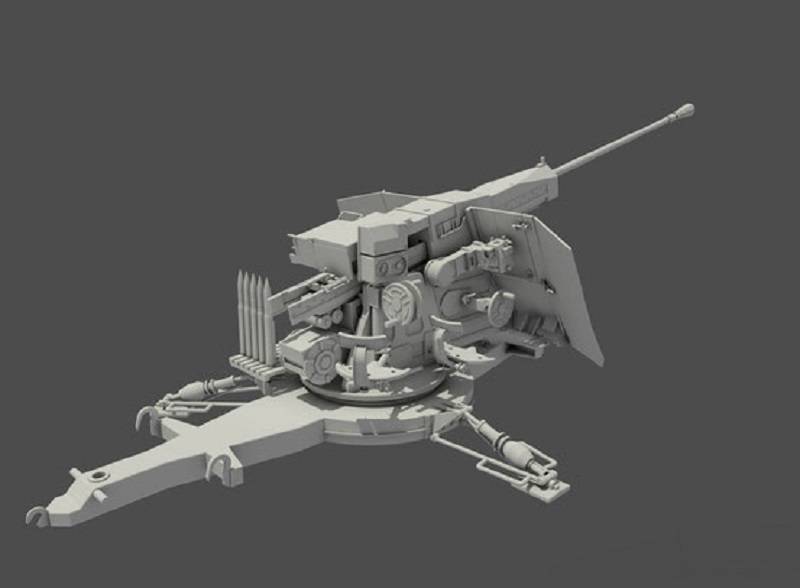 5,5cm Flak (VG2) Gerät 58 Automatische Flugabwehrkanone – Image 5