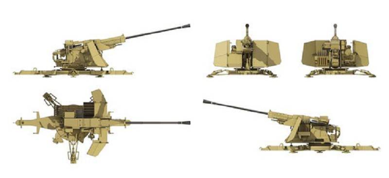 5,5cm Flak (VG2) Gerät 58 Automatische Flugabwehrkanone – Image 7
