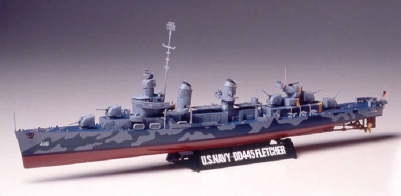 US Navy Destroyer USS Fletcher DD-445 – Image 2