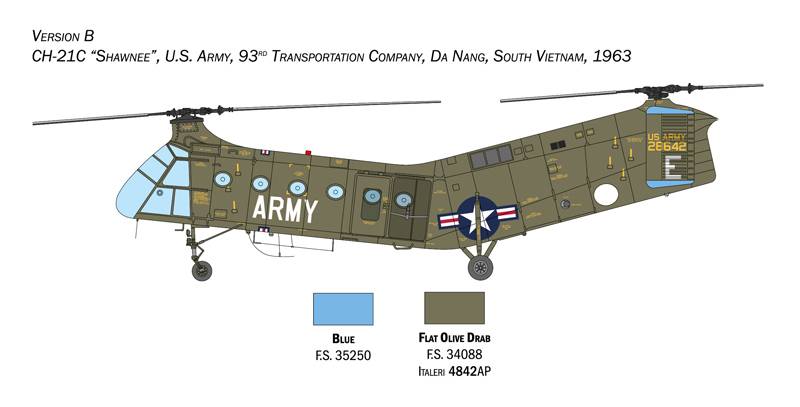 H-21C Flying Banana GunShip – Image 4