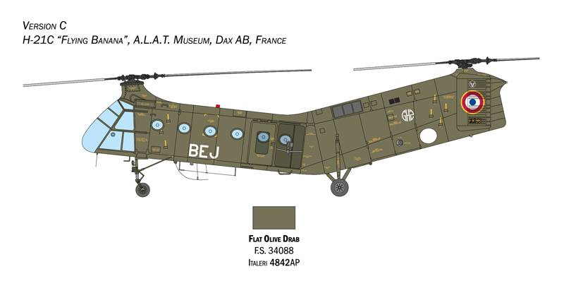 H-21C Flying Banana GunShip – Image 5