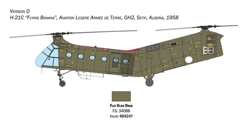 H-21C Flying Banana GunShip – Image 6
