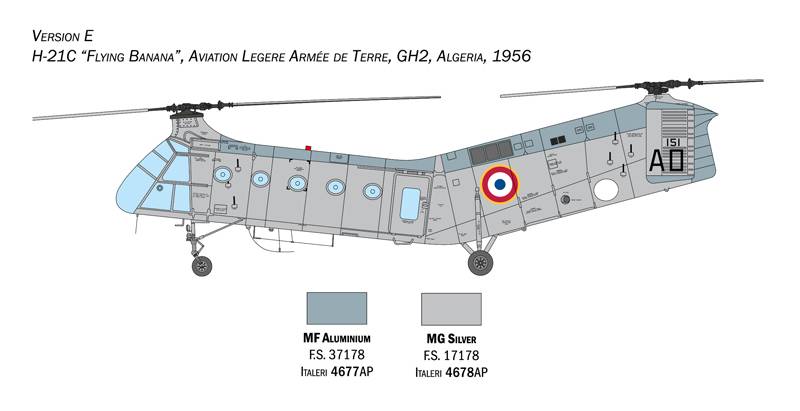 H-21C Flying Banana GunShip – Image 7