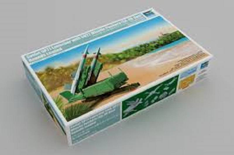 Soviet 5P71 Launcher with 5V27 Missile Pechora (SA3B Goa) Rounds Loaded