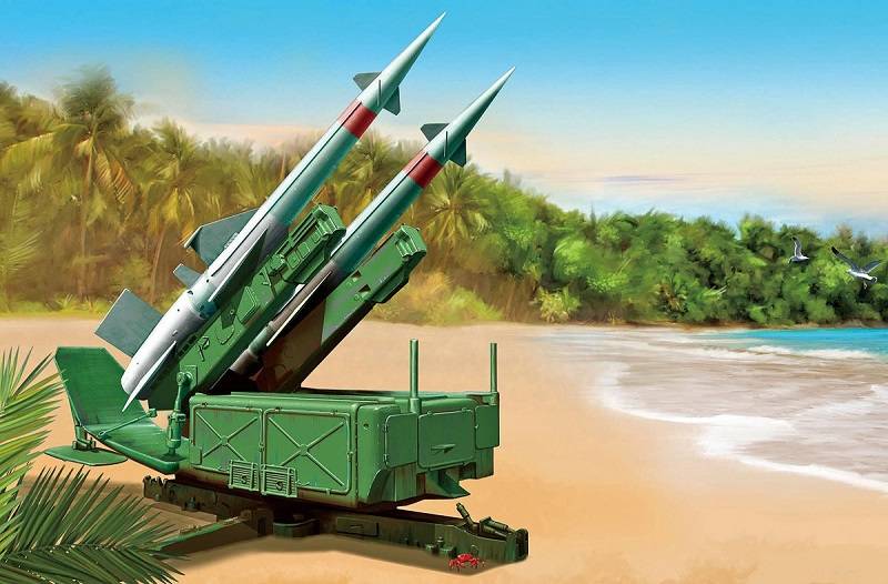 Soviet 5P71 Launcher with 5V27 Missile Pechora (SA3B Goa) Rounds Loaded – Image 2