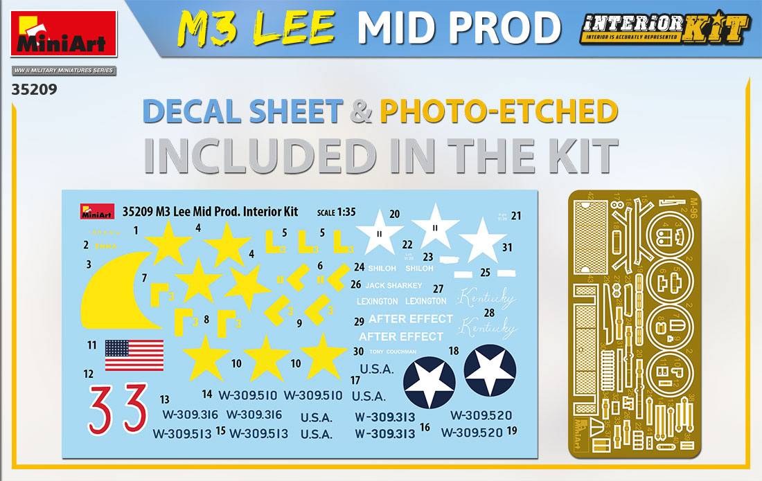 M3 LEE MID PROD. INTERIOR KIT – Image 10