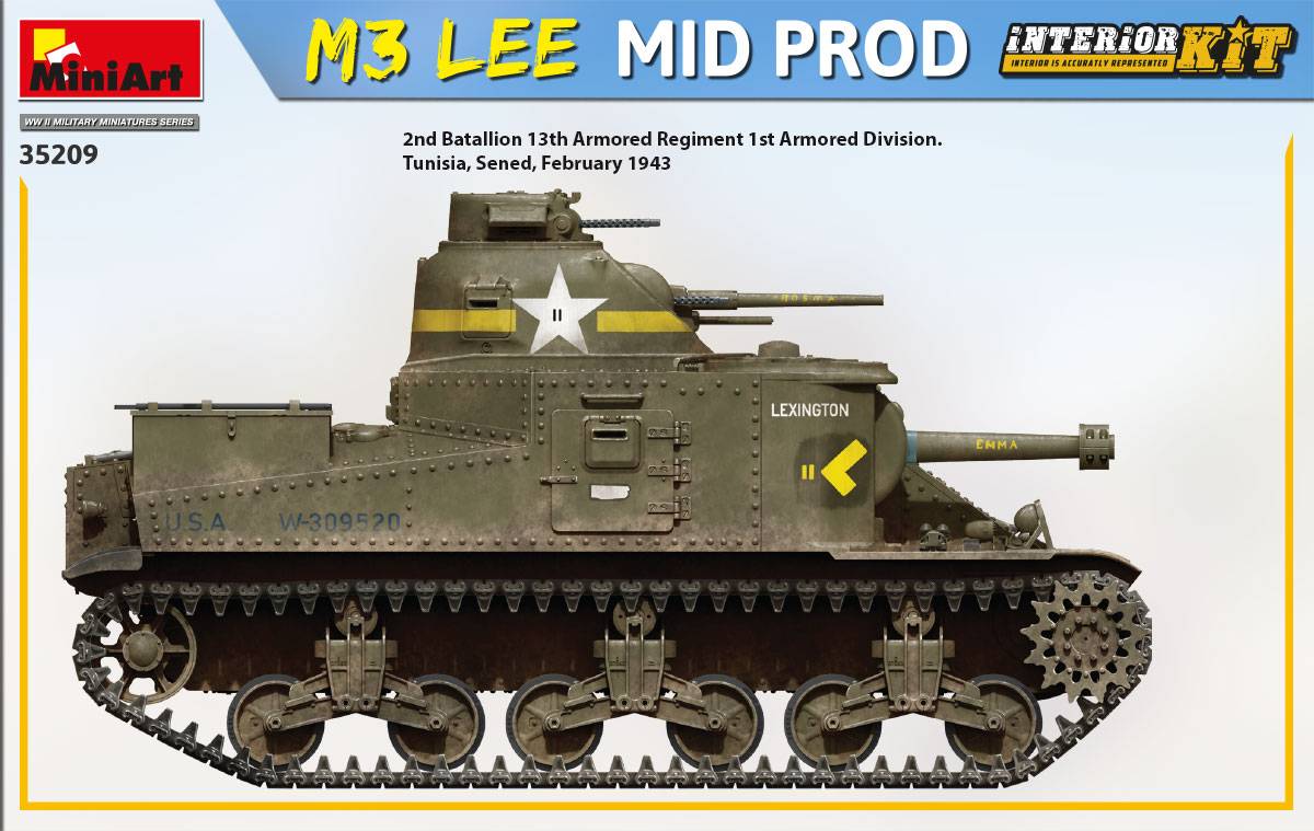 M3 LEE MID PROD. INTERIOR KIT – Image 15