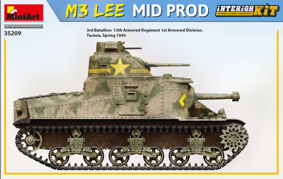 M3 LEE MID PROD. INTERIOR KIT – Image 17