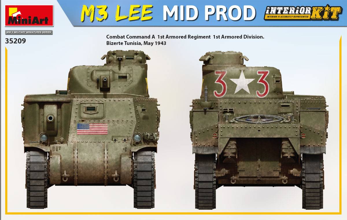 M3 LEE MID PROD. INTERIOR KIT – Image 20