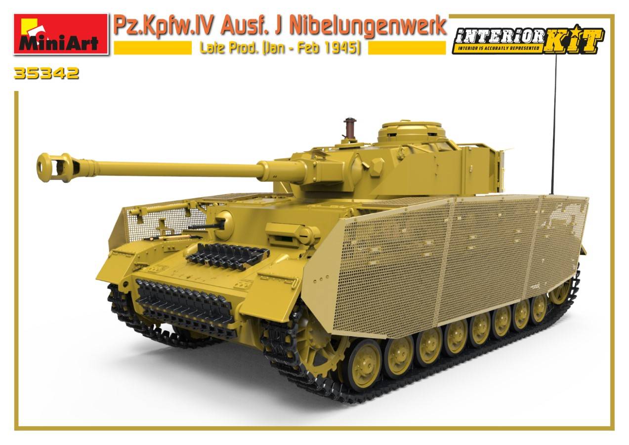 Pz.Kpfw.IV Ausf. J Nibelungenwerk Late Prod. (Jan – Feb 1945) INTERIOR KIT – Image 2