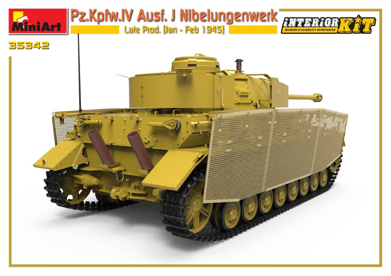 Pz.Kpfw.IV Ausf. J Nibelungenwerk Late Prod. (Jan – Feb 1945) INTERIOR KIT – Image 3