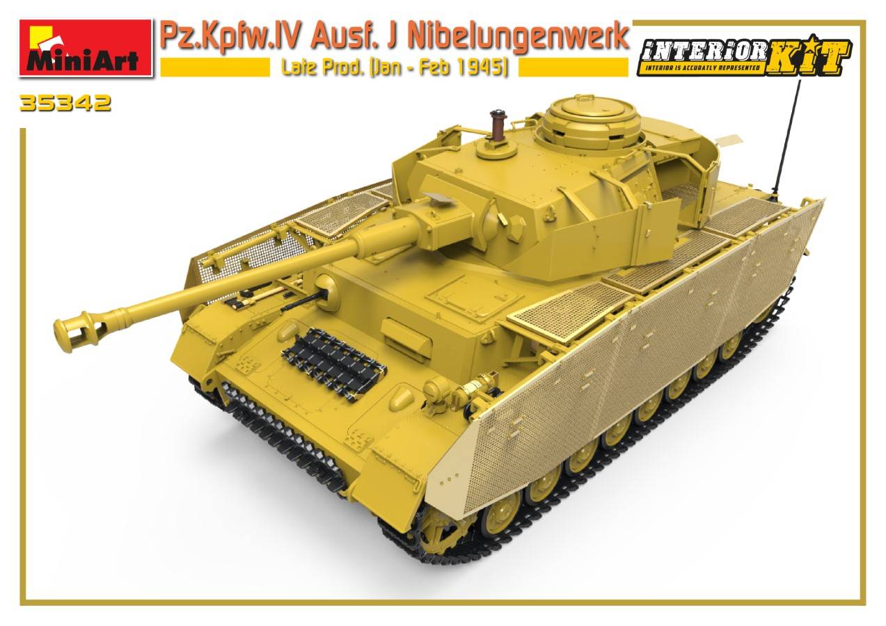 Pz.Kpfw.IV Ausf. J Nibelungenwerk Late Prod. (Jan – Feb 1945) INTERIOR KIT – Image 4