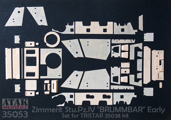 Sd.Kfz.166 Sturmpanzer IV BRUMMBAR Early production
