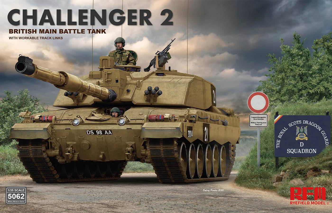 CHALLENGER 2 BRITISH MAIN BATTLE TANK