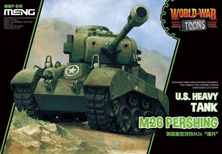 World War Toons U.S. Heavy Tank M26 Pershing