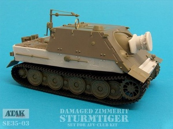 DAMAGED ZIMMERIT STURMTIGER