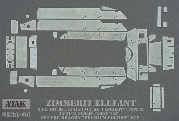 ELEFANT s.Pz.Abt.653 Italy 1944 KG "ULBRICHT" (type 2)