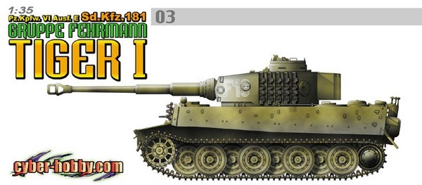 DAMAGED "WAFFEL" ZIMMERIT TIGER I HYBRID – Image 3