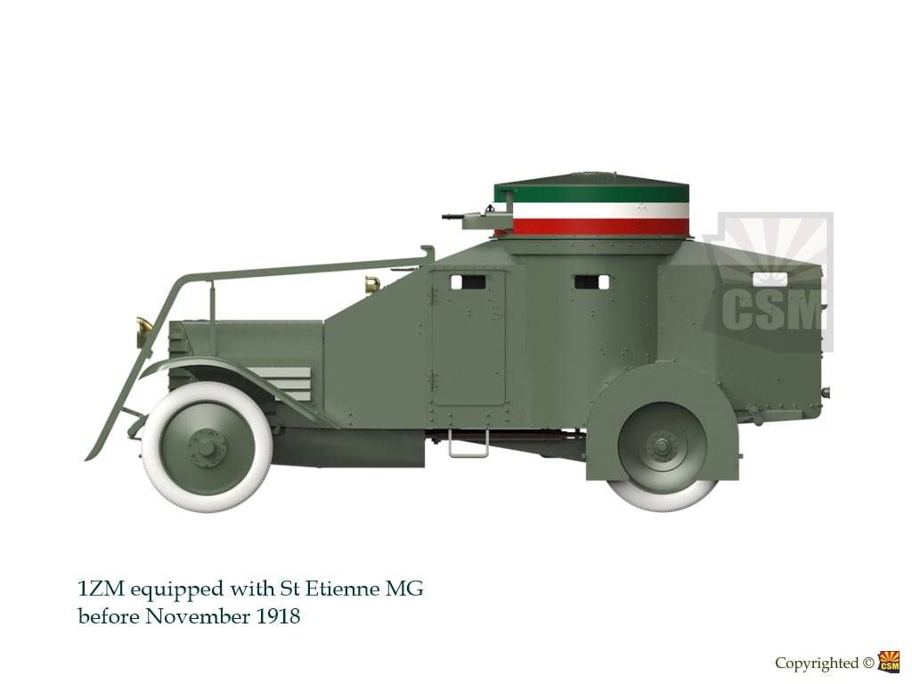 Italian Armoured Car 1ZM – Image 9