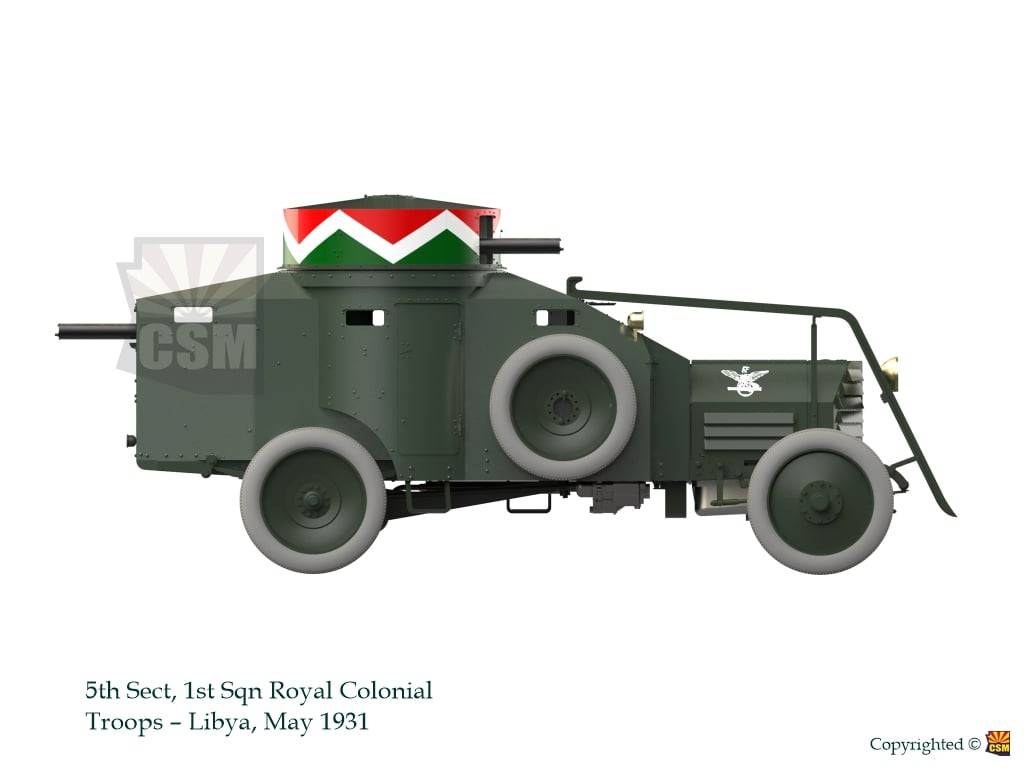 Italian Armoured Car 1ZM – Image 11