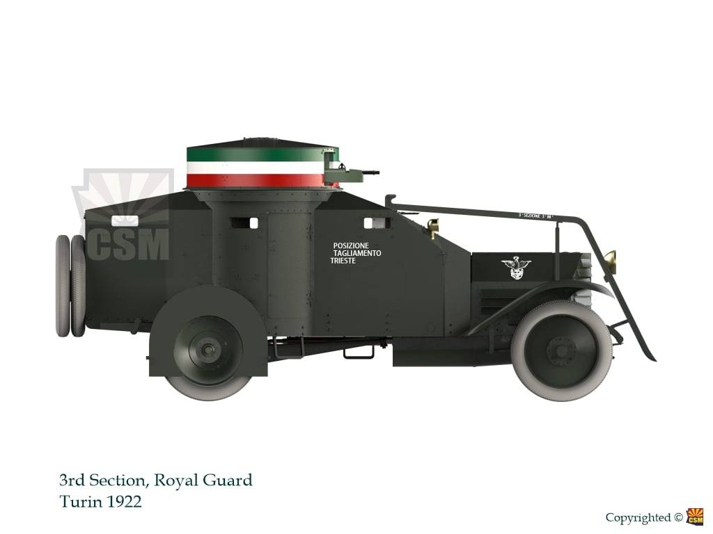 Italian Armoured Car 1ZM – Image 12
