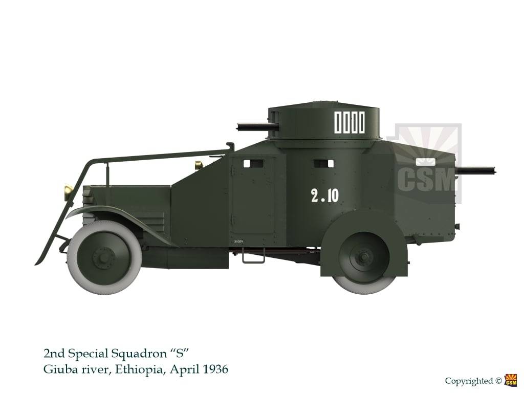 Italian Armoured Car 1ZM – Image 13