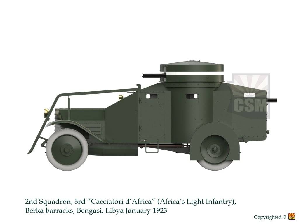 Italian Armoured Car 1ZM – Image 14